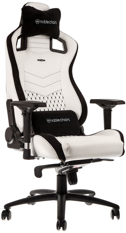 noblechairs - Silla noblechairs EPIC - Blanco / Negro