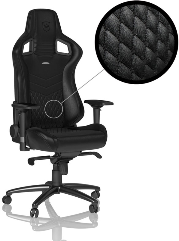 noblechairs - ** B Grade ** Silla noblechairs EPIC Real Leather Negro