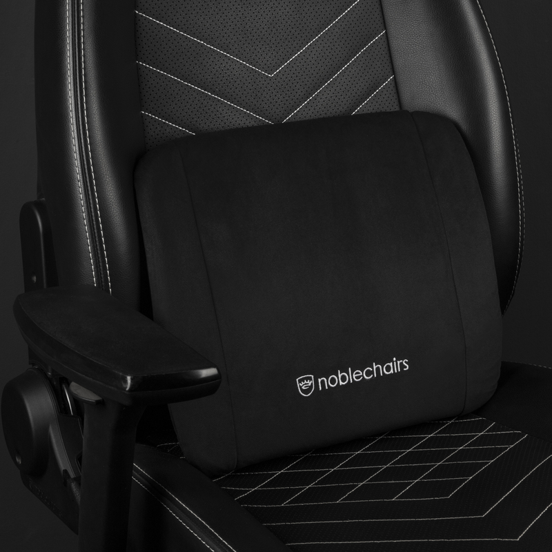 noblechairs - Juego de Almohadas noblechairs Memory Foam Negras