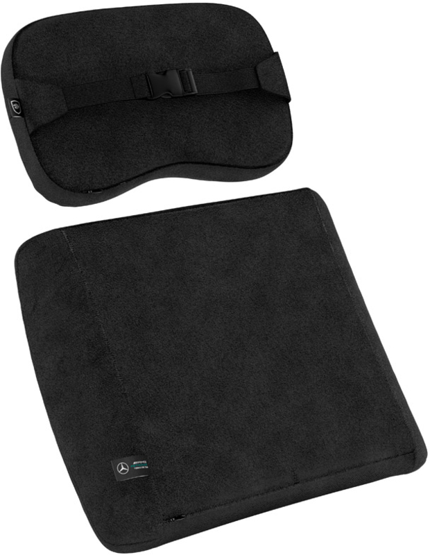 noblechairs - Juego de Almohadas noblechairs Memory Foam - Mercedes-AMG Petronas Formula One Team Edition