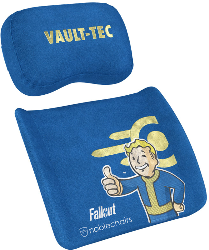 noblechairs - Juego de Almohadas noblechairs Memory Foam - Fallout Vault Tec Edition