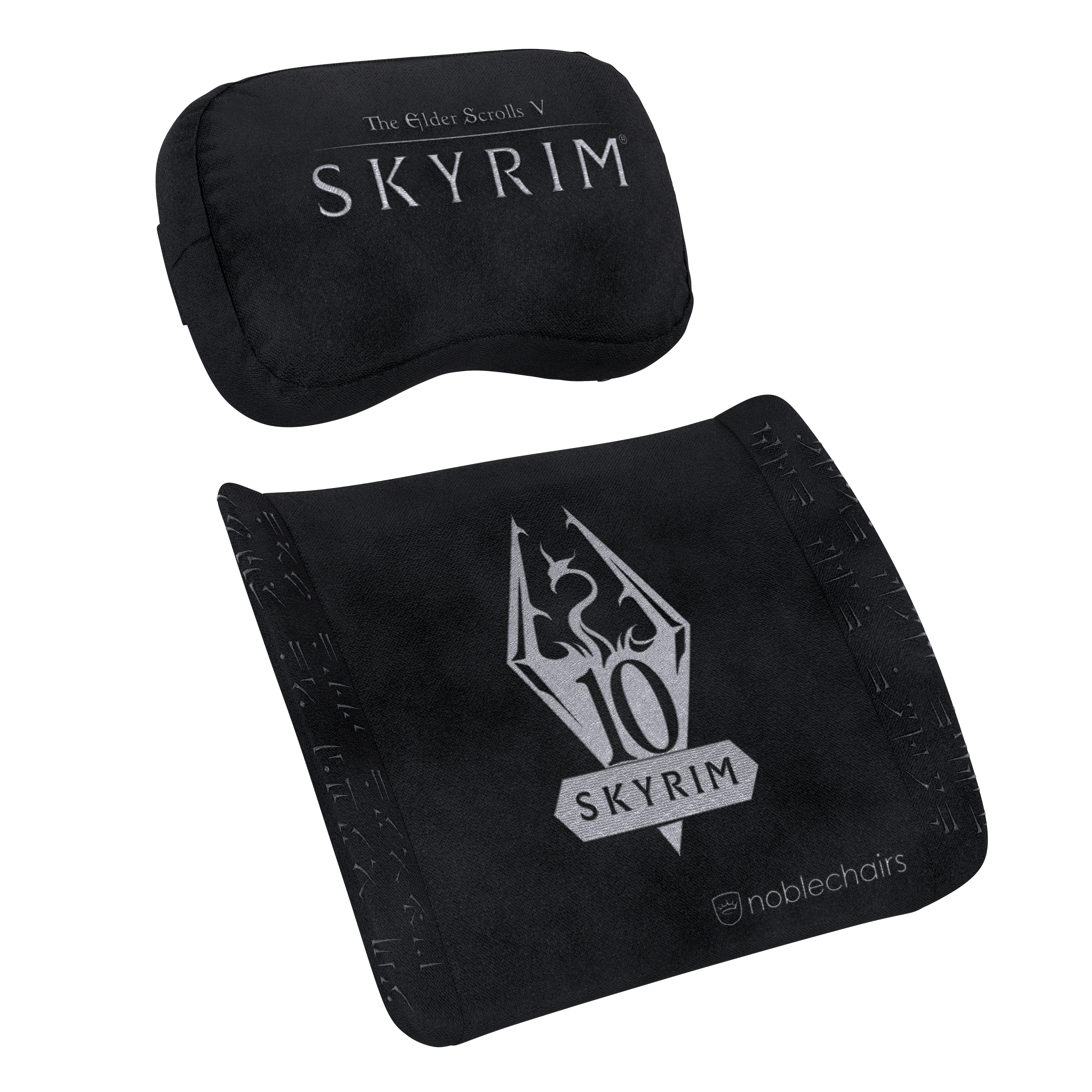 noblechairs - Juego de Almohadas noblechairs Memory Foam - SKYRIM Edition