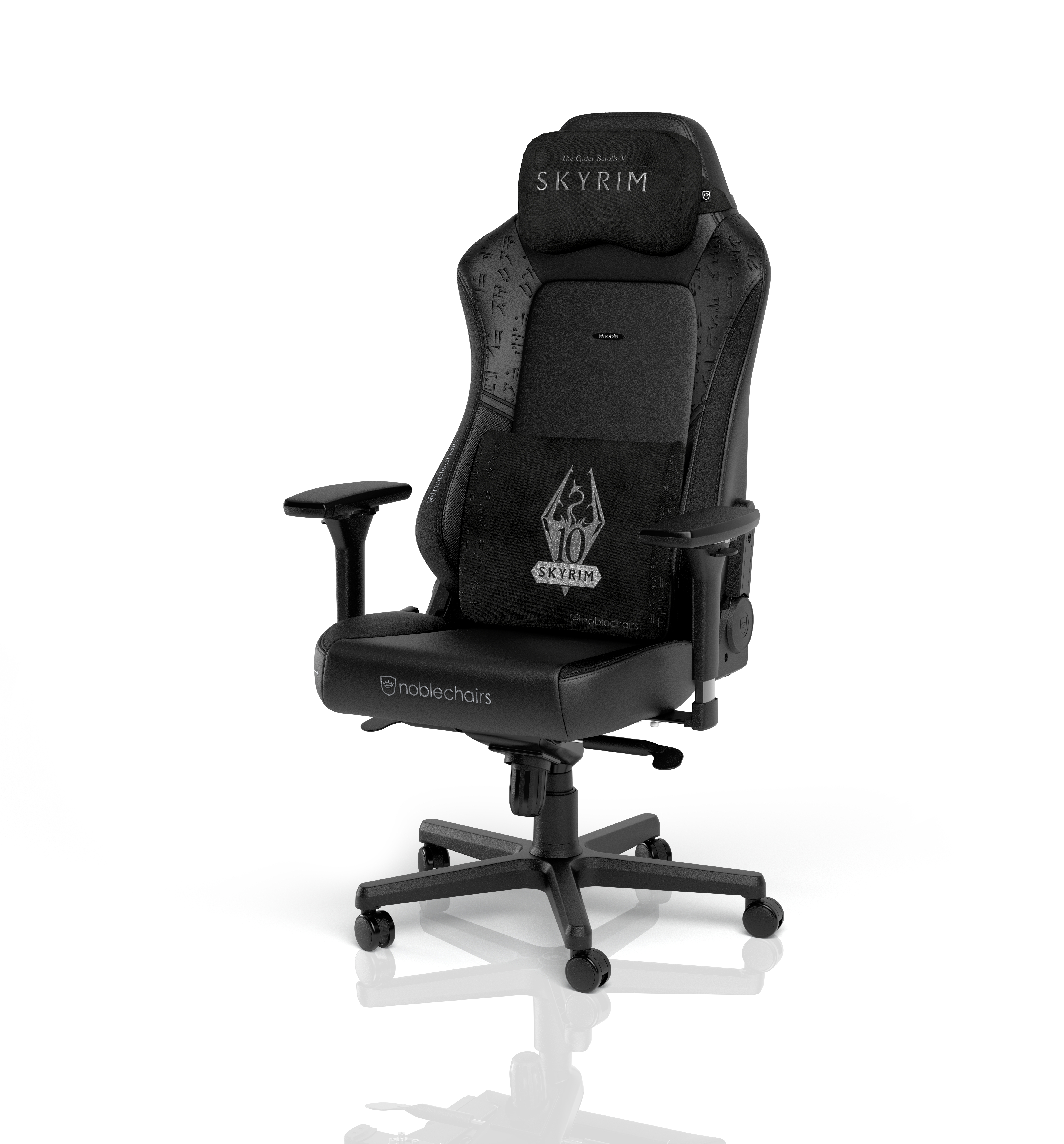 noblechairs - Juego de Almohadas noblechairs Memory Foam - SKYRIM Edition