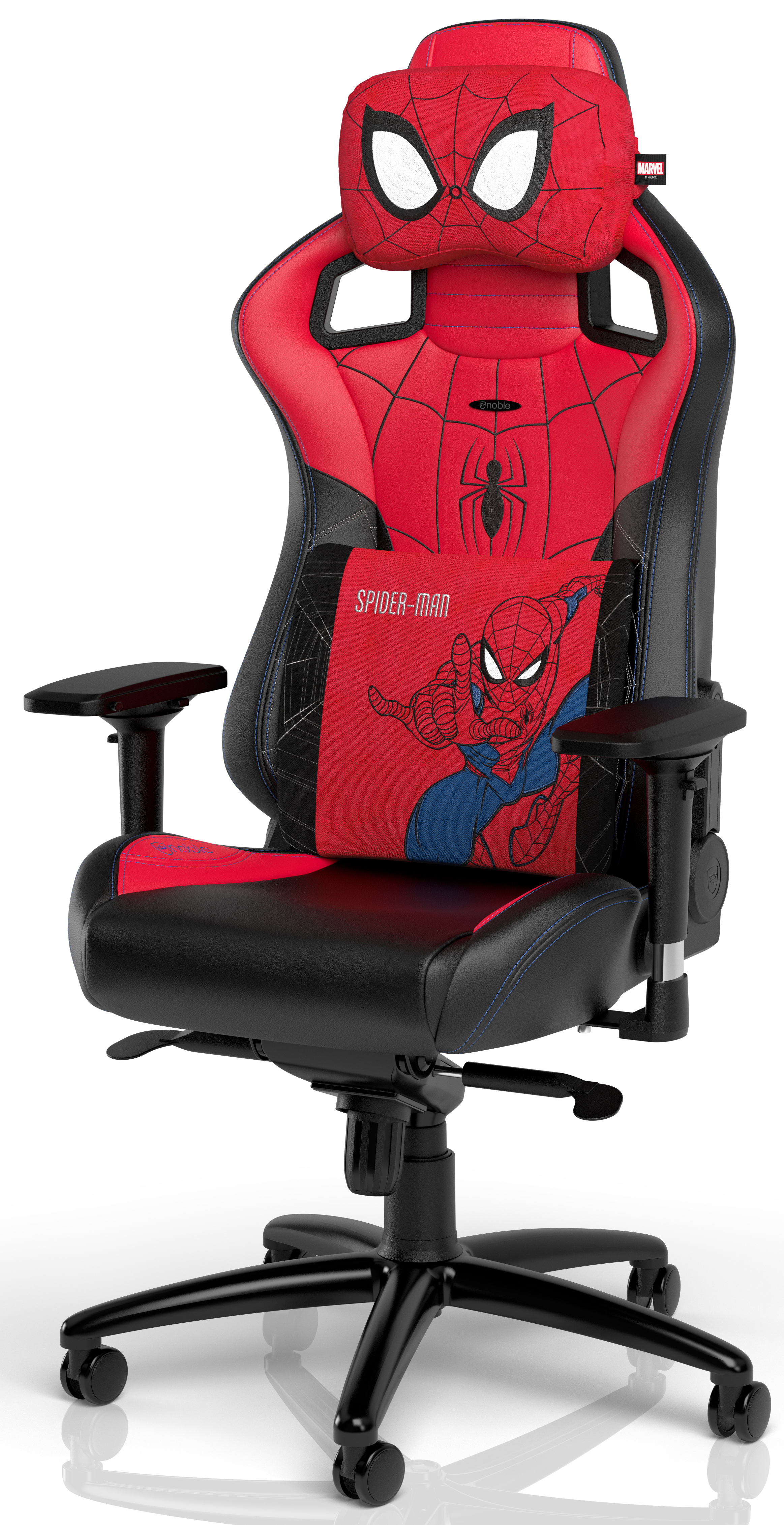 noblechairs - Juego de Almohadas noblechairs Memory Foam - Spider-Man Edition