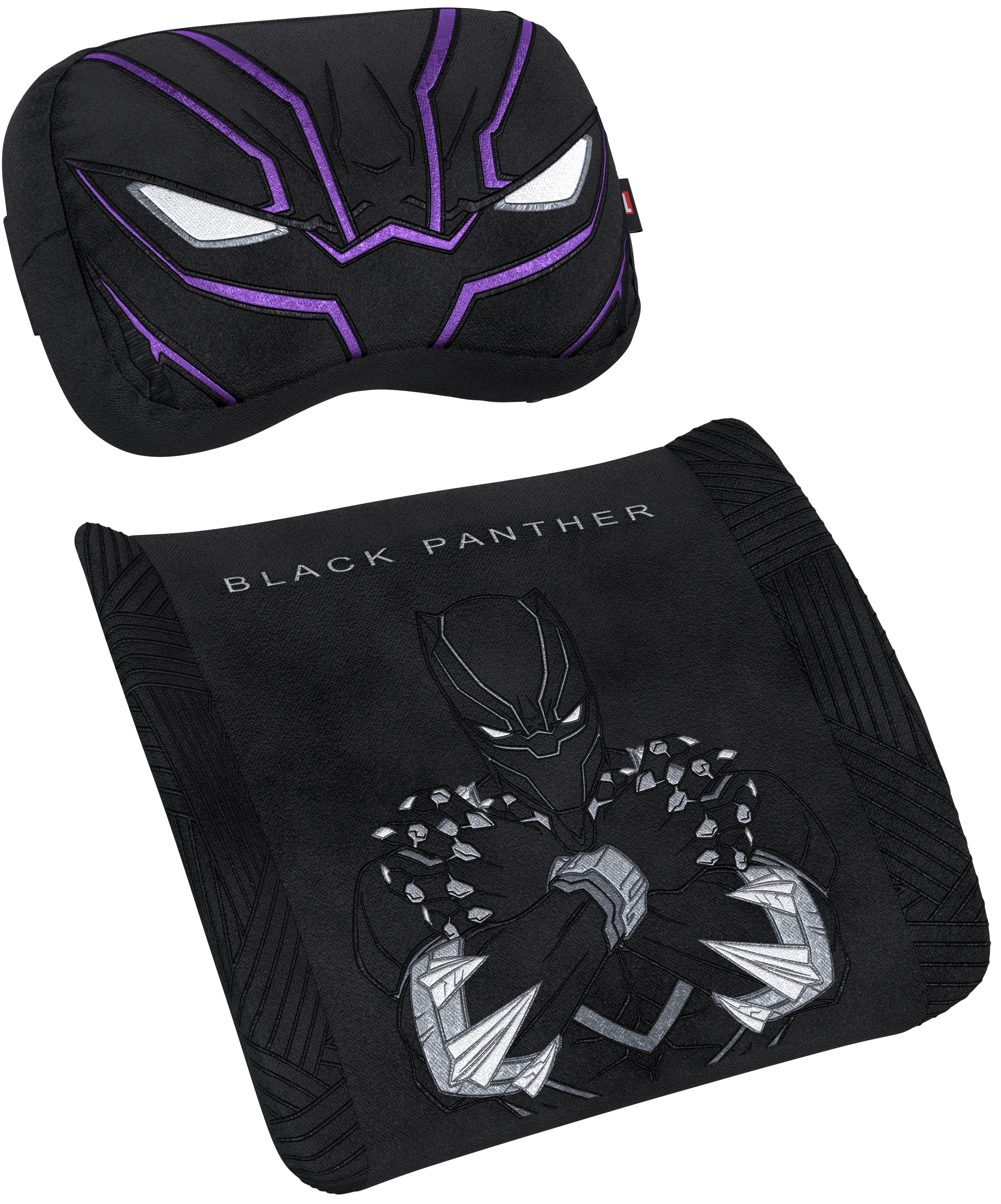 noblechairs - Juego de Almohadas noblechairs Memory Foam - Black Panther Edition