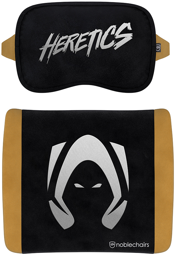 noblechairs - Juego de Almohadas noblechairs Memory Foam - Heretics Edition