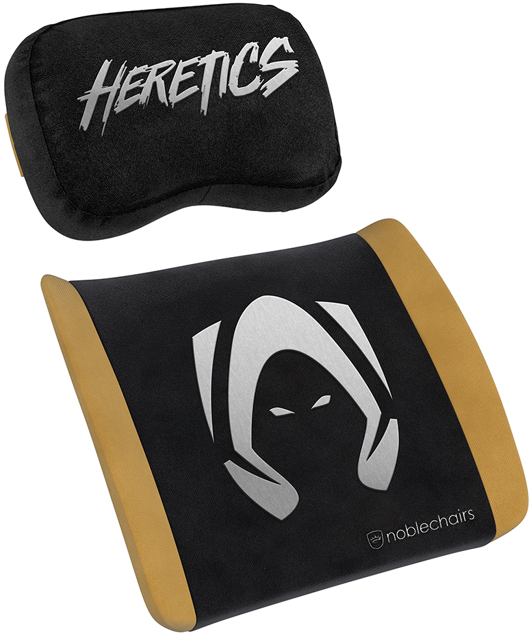 noblechairs - Juego de Almohadas noblechairs Memory Foam - Heretics Edition