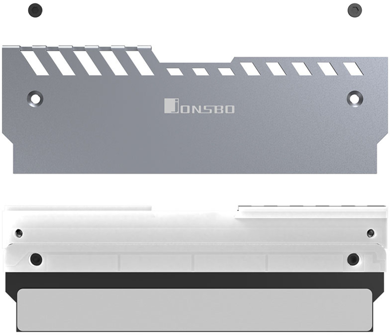 Jonsbo - Ventilador Jonsbo NC-2 2x RGB-RAM Prata