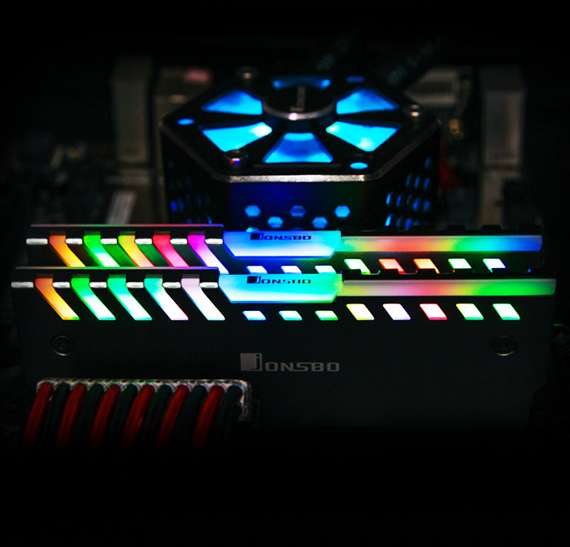 Jonsbo - Ventilador Jonsbo NC-2 2x RGB-RAM Prata