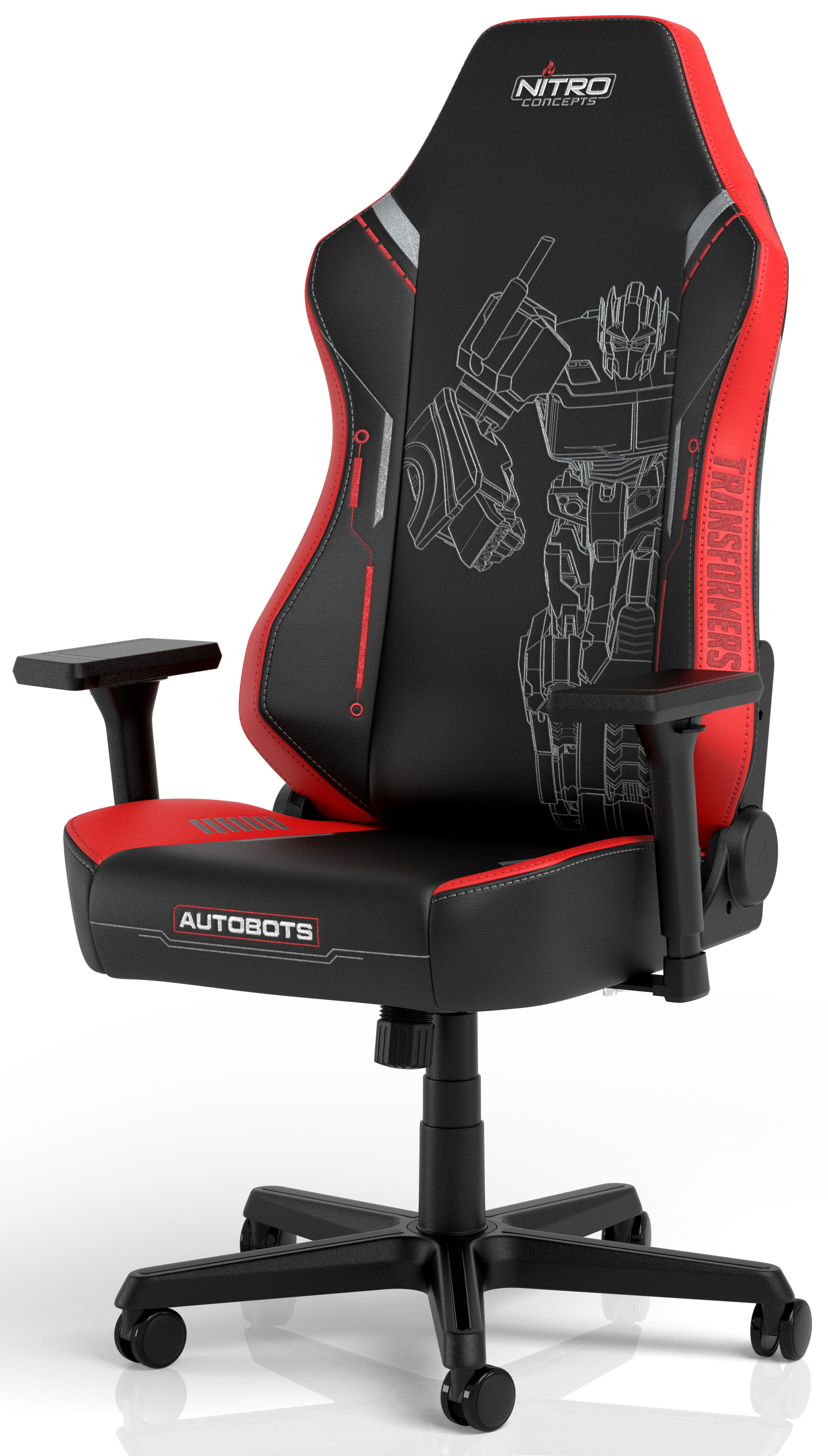 Nitro Concepts - Silla Nitro Concepts X1000 Gaming - Transformers Autobots Edition