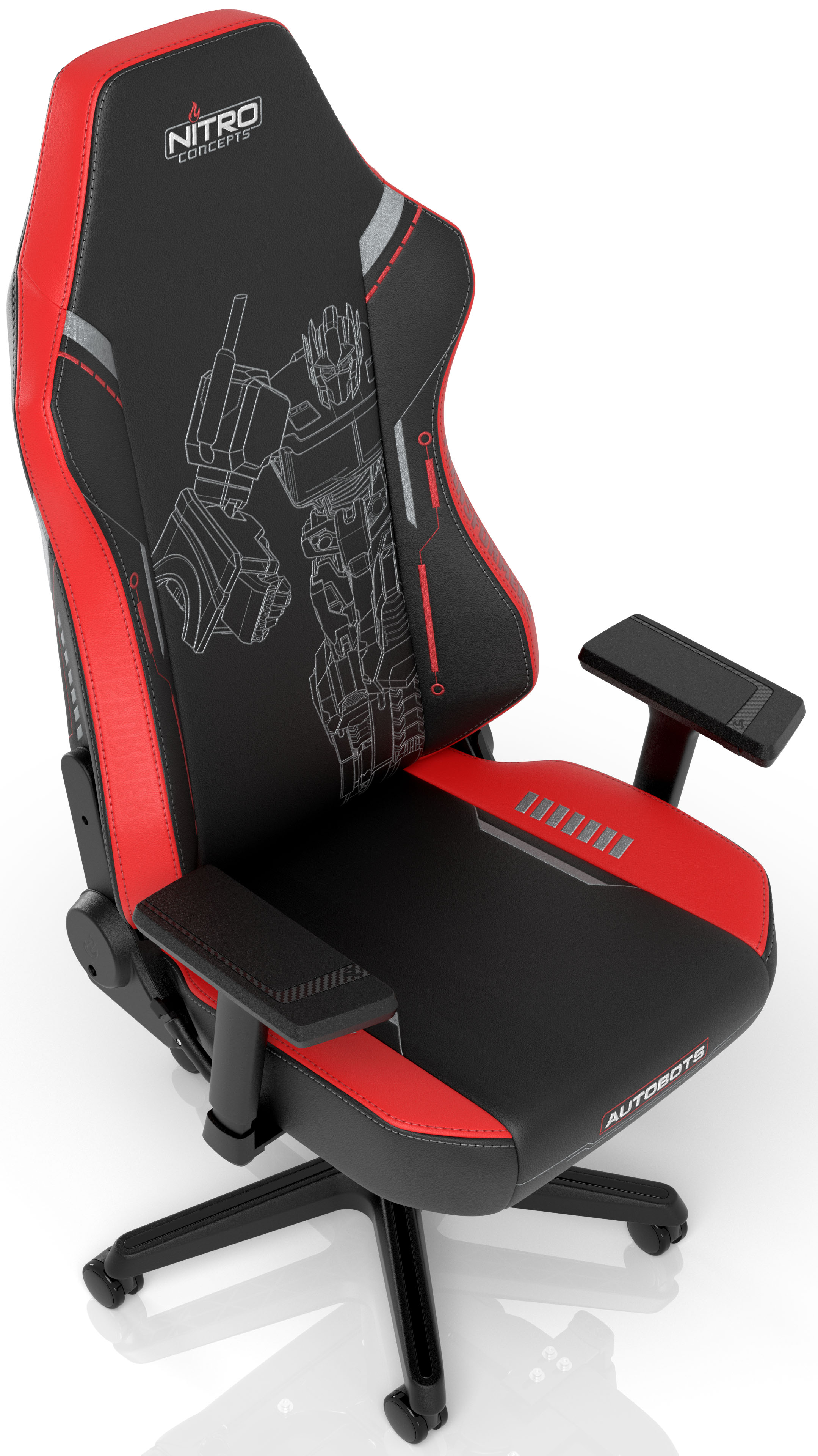 Nitro Concepts - Silla Nitro Concepts X1000 Gaming - Transformers Autobots Edition