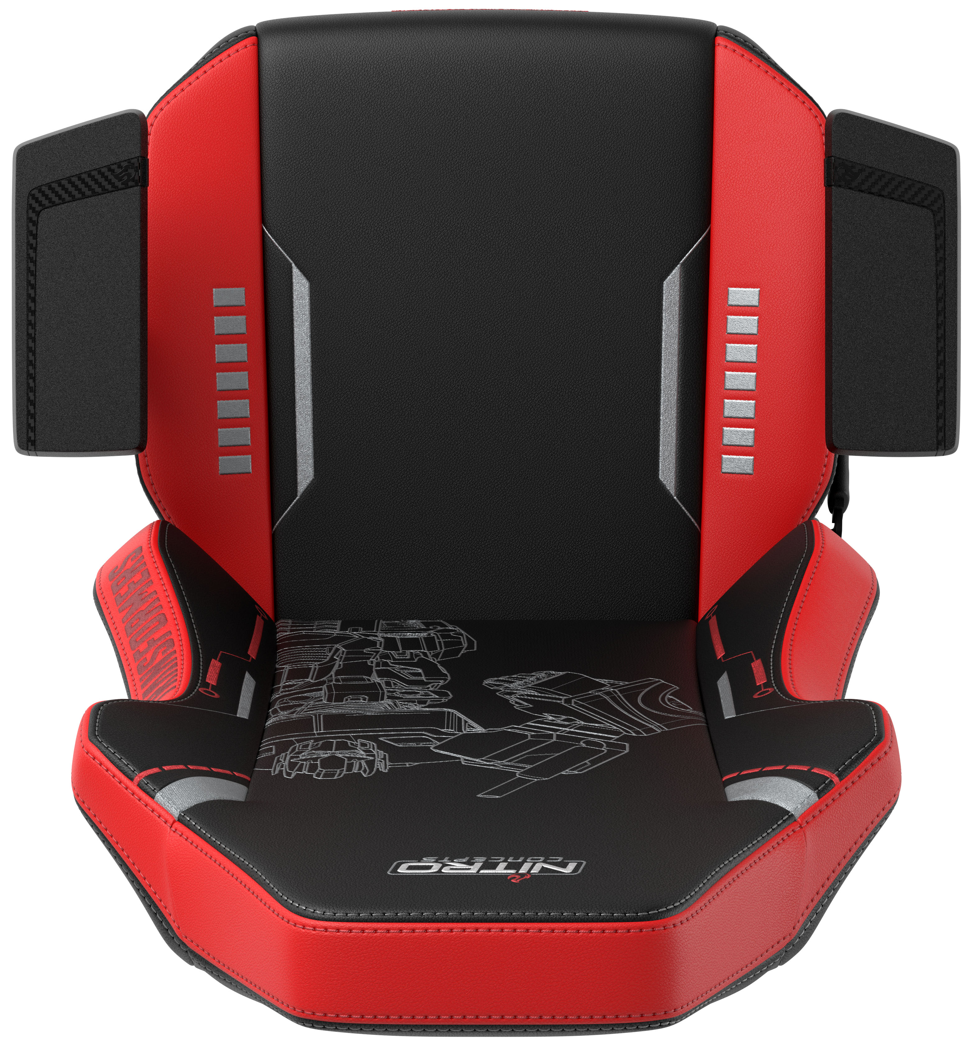 Nitro Concepts - Silla Nitro Concepts X1000 Gaming - Transformers Autobots Edition