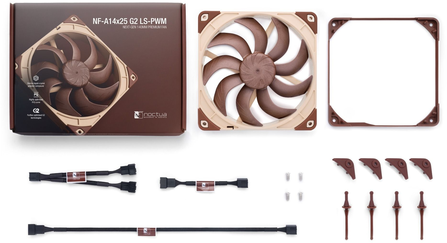 Noctua - Ventilador Noctua NF-A14 G2 Low Speed PWM 140mm