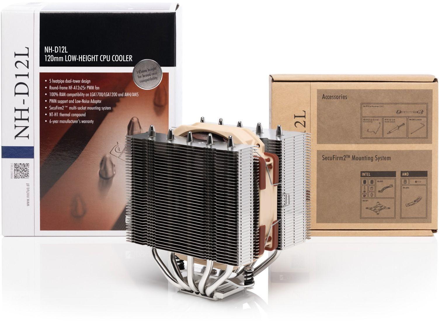 Noctua - Ventilador CPU Noctua NH-D12L