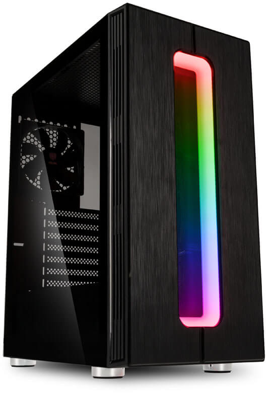 Caja ATX Kolink Nimbus RGB Negro Vidrio Templado
