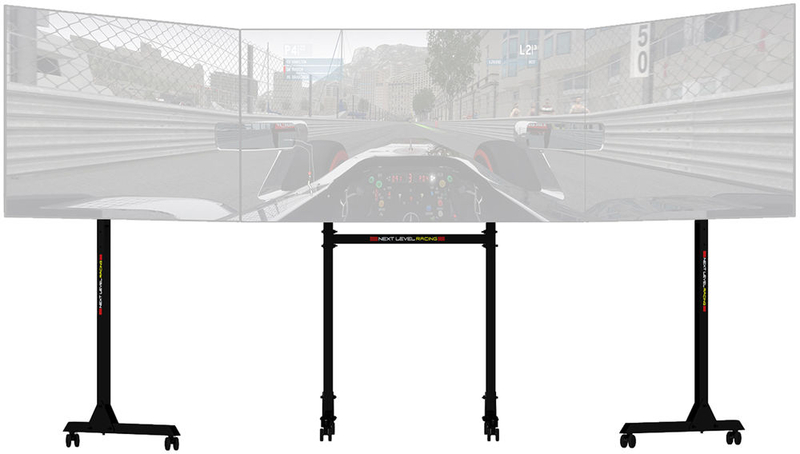 Next Level Racing - Soporte Monitor Next Level Racing Free Standing Triple Monitor