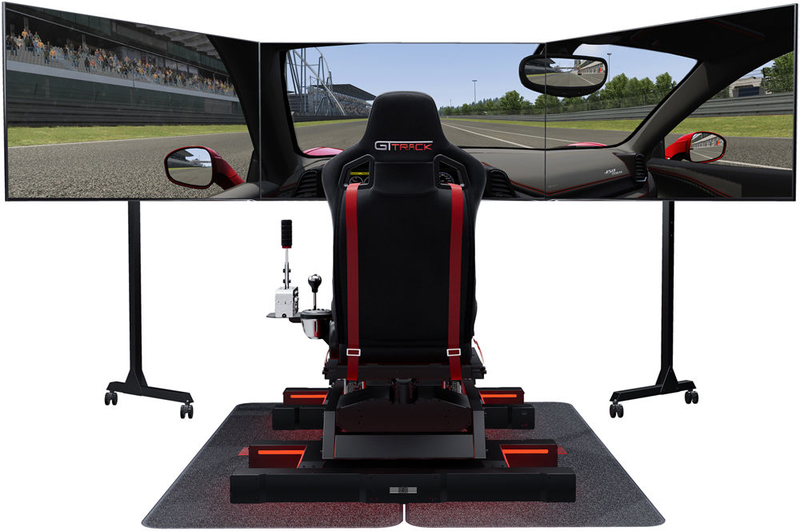 Next Level Racing - Soporte Monitor Next Level Racing Free Standing Triple Monitor