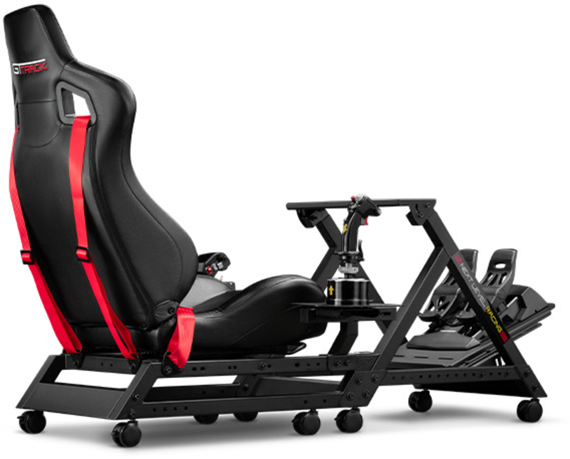 Next Level Racing - Soporte Next Level Racing Combat Flight Pack para F-GT y GT TRACK