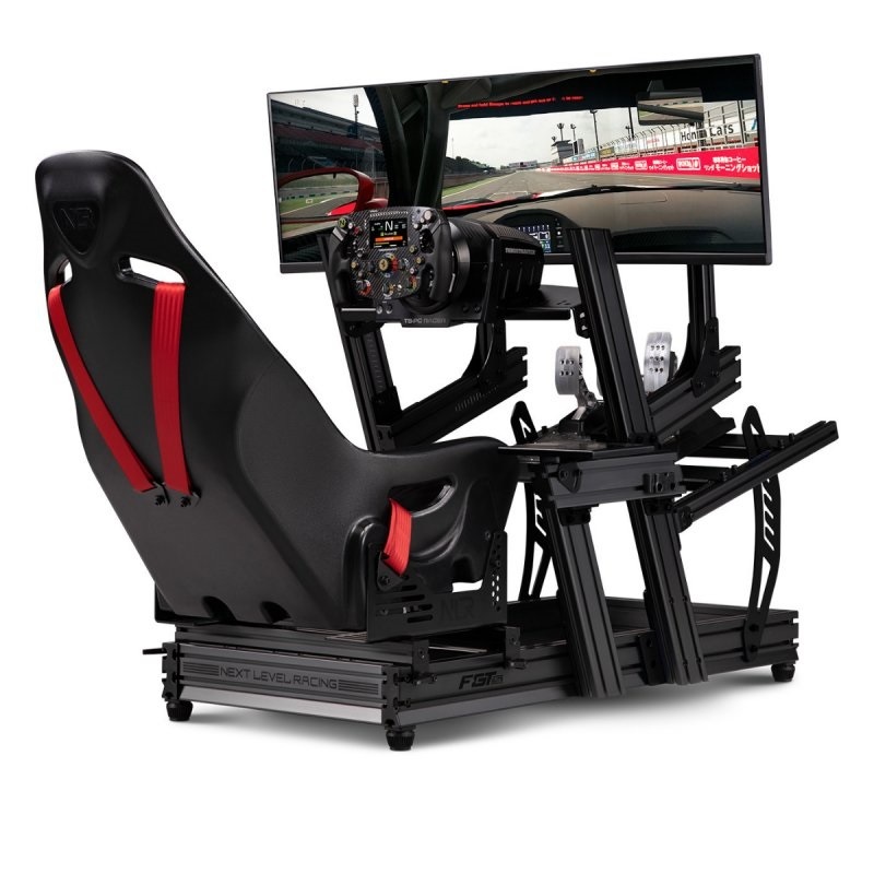 Next Level Racing - Soporte Monitor Next Level Racing F-GT ELITE Direct Mynt - Carbon Grey