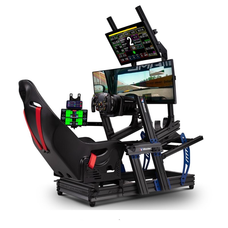 Next Level Racing - Soporte Monitor Next Level Racing F-GT ELITE Direct Mynt Overhead Monitor Add-On