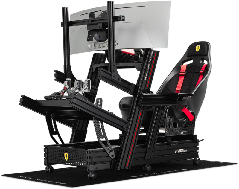 Next Level Racing - Cockpit Next Level Racing F-GT ELITE 160 Scuderia Ferrari Wheel Plate Edition