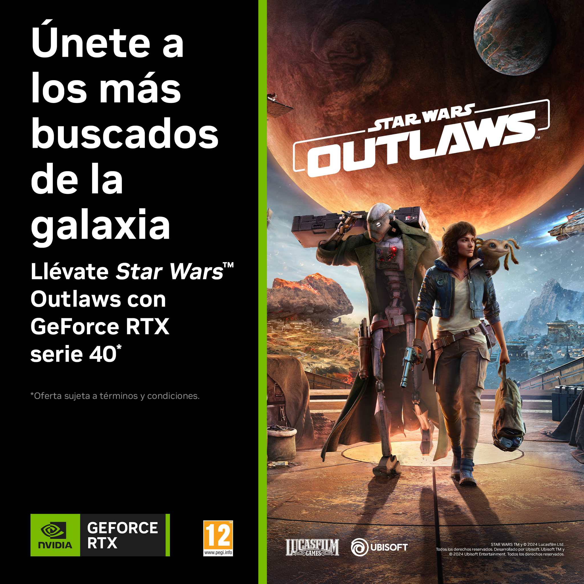 Cupone Nvidia - Star Wars Outlaws