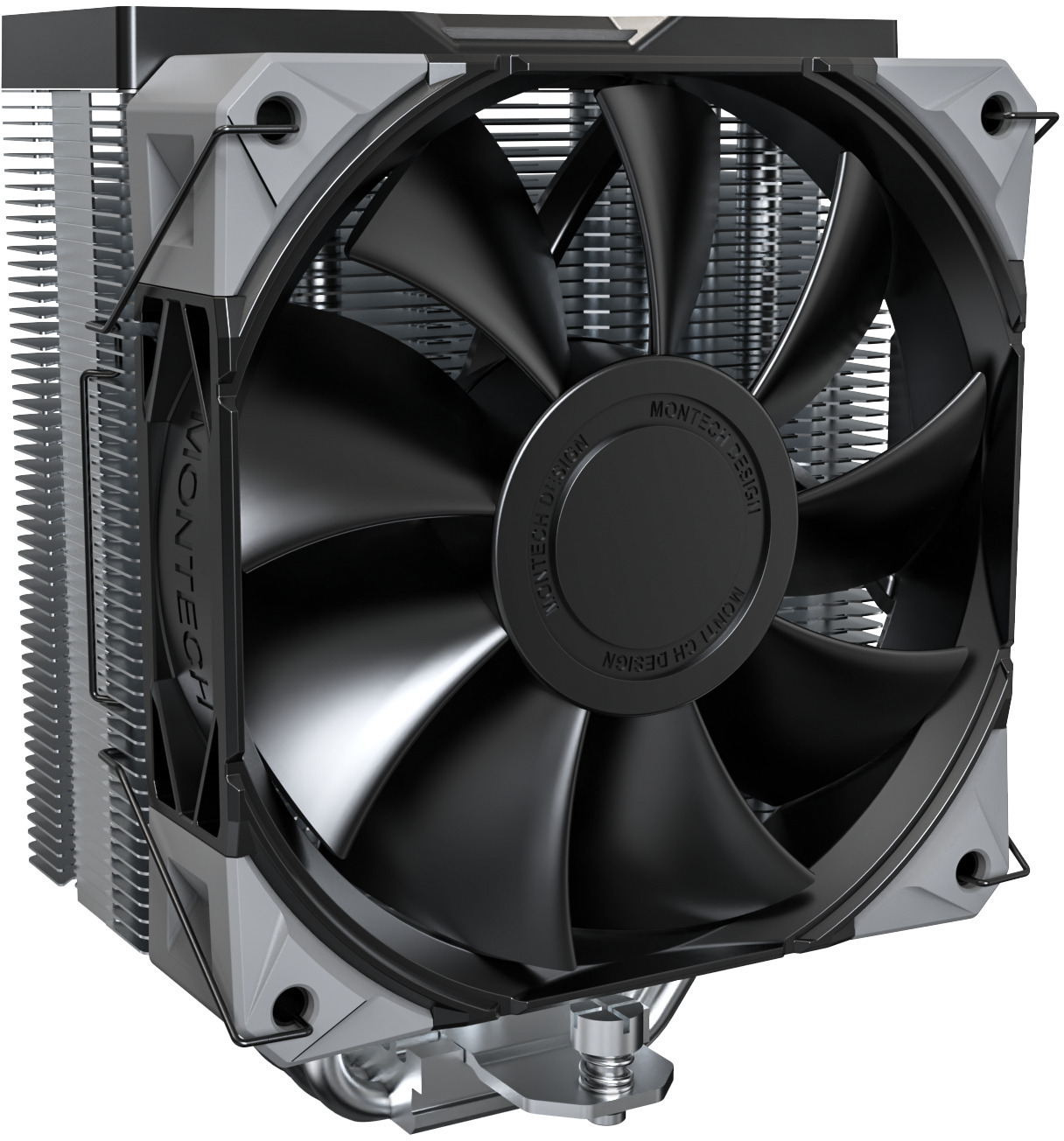 Montech - Cooler CPU Montech NX400 120mm Negro