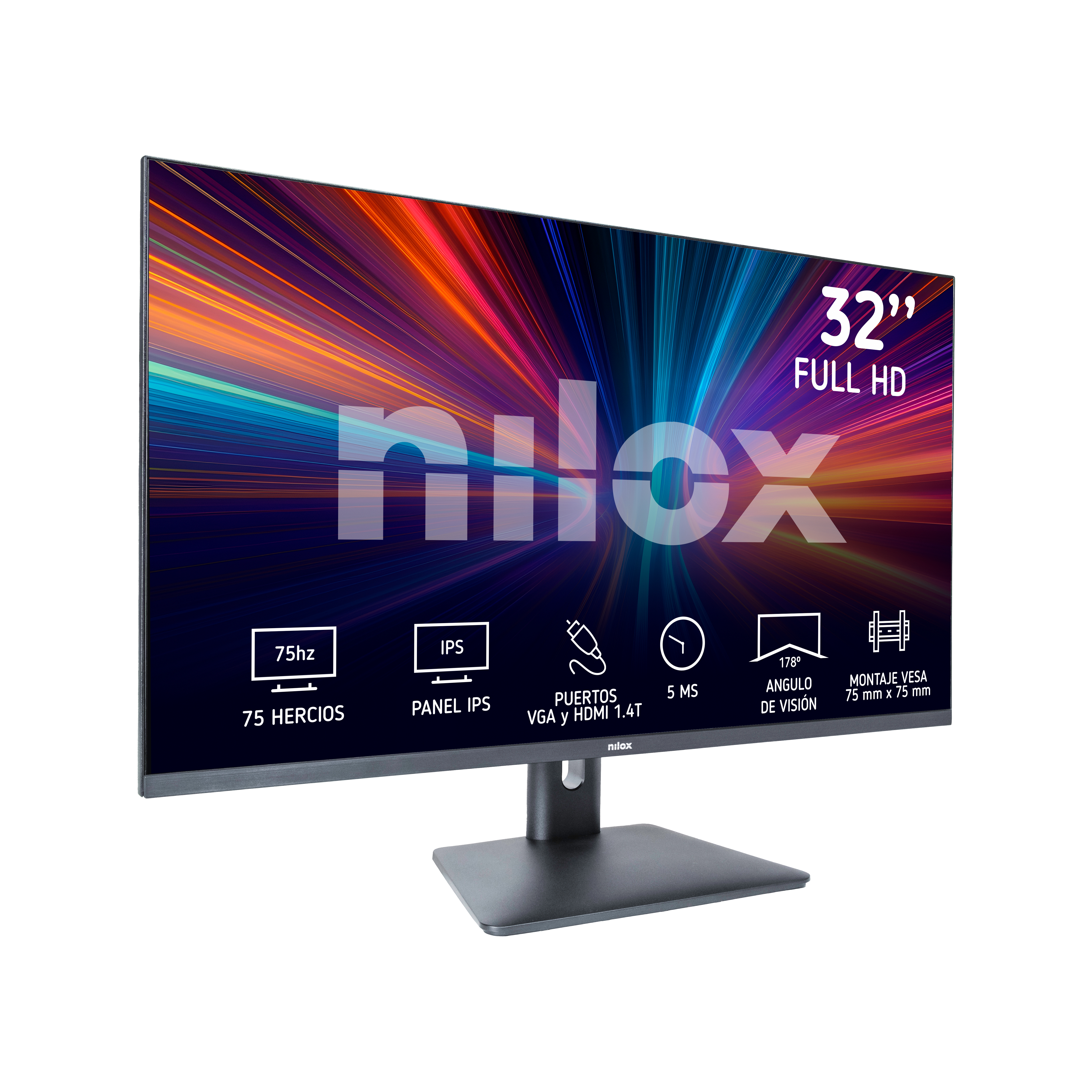 Nilox - Monitor Nilox 32" 32FHD11 IPS FHD 5ms