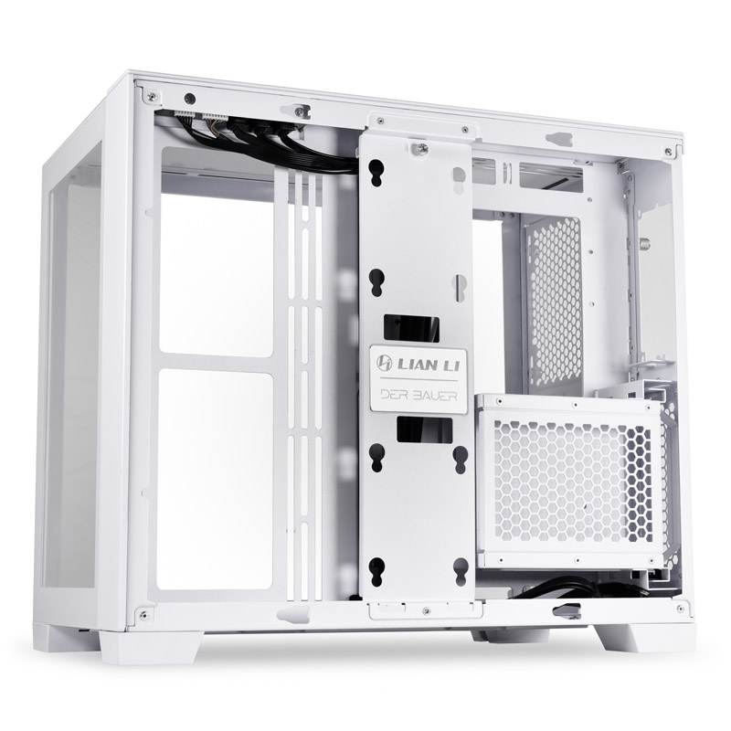 Lian Li - Caja ATX Lian Li O11 Dynamic Mini Snow Edition Vidrio Templado