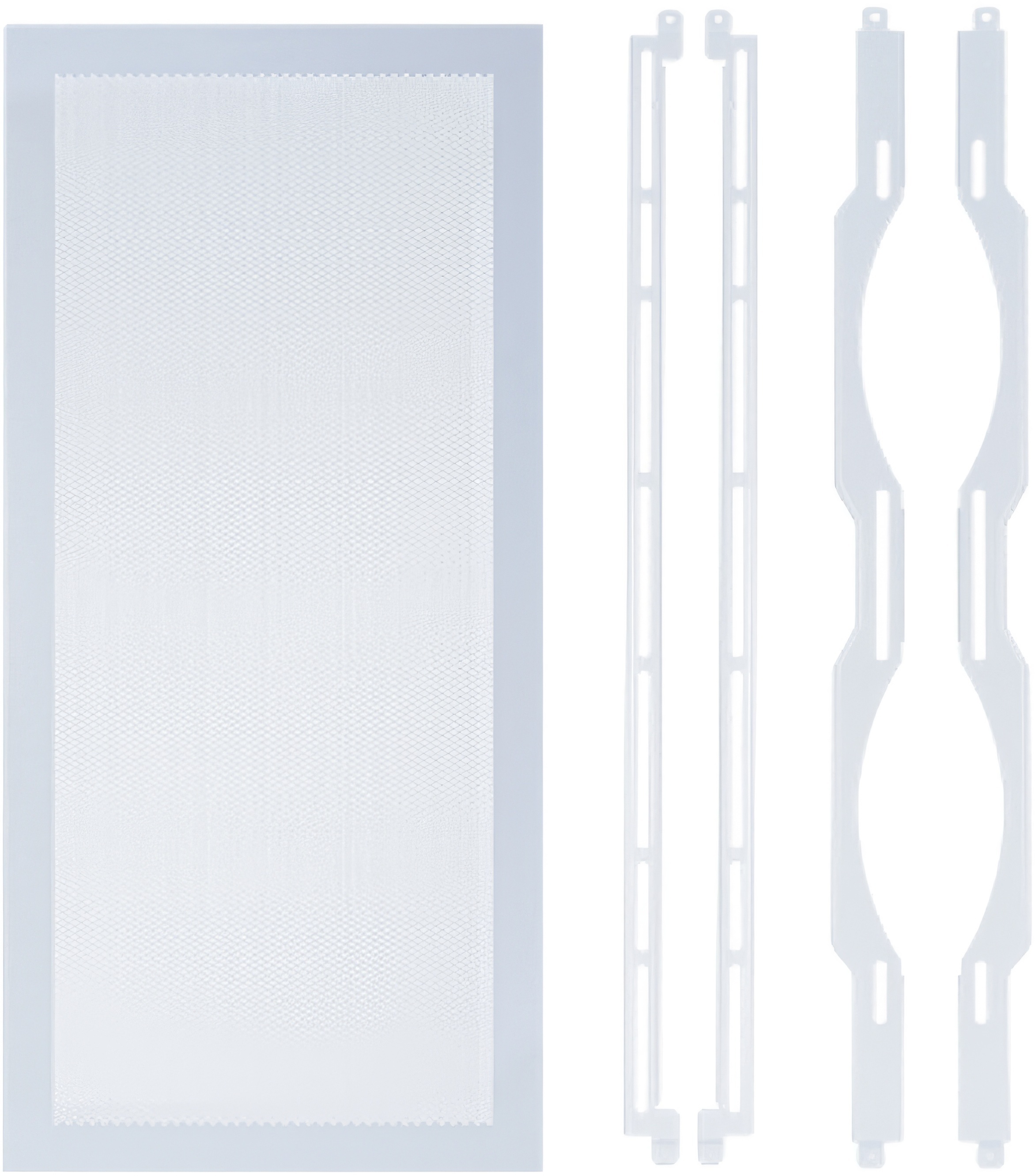 Panel Frontal en Mesh para Lian Li O11 Dynamic EVO XL Blanco