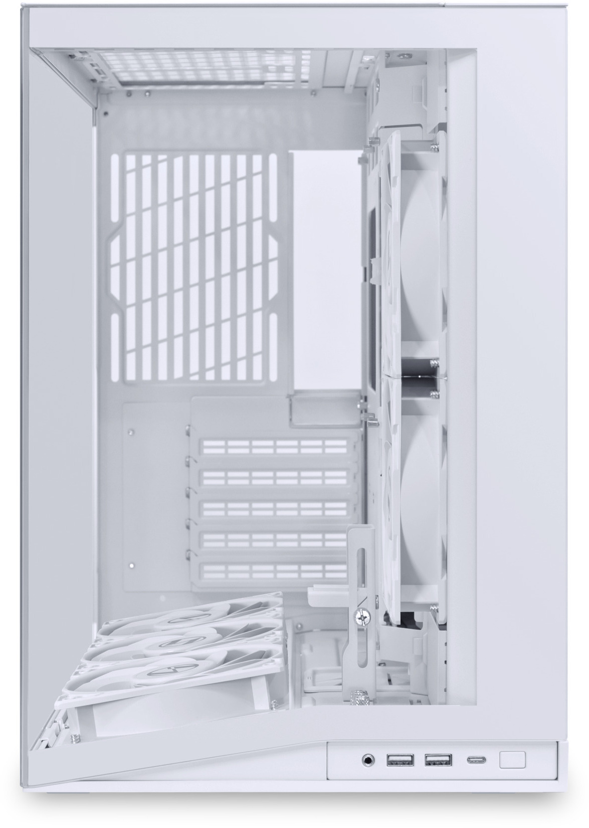 Lian Li - Caja ATX Lian Li O11 Mini V2 Flow Blanco