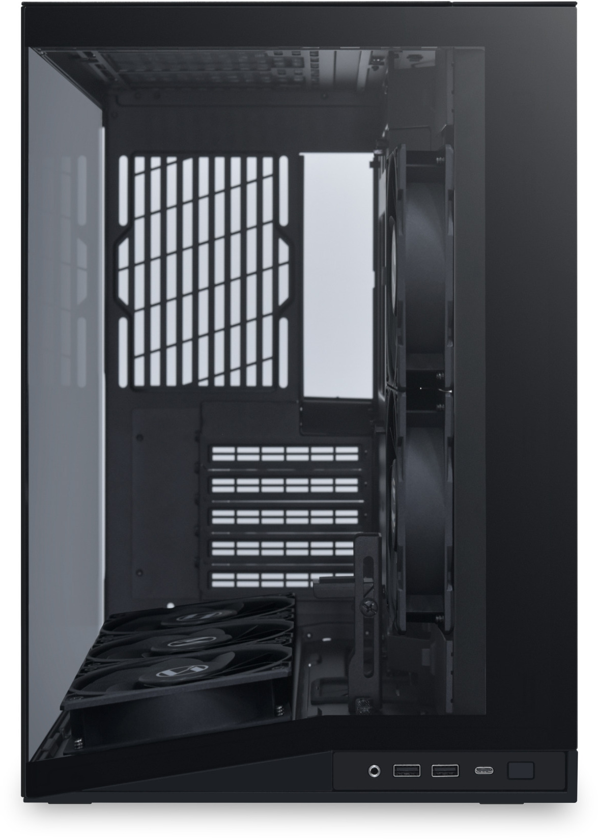 Lian Li - Caja ATX Lian Li O11 Mini V2 Flow Negro