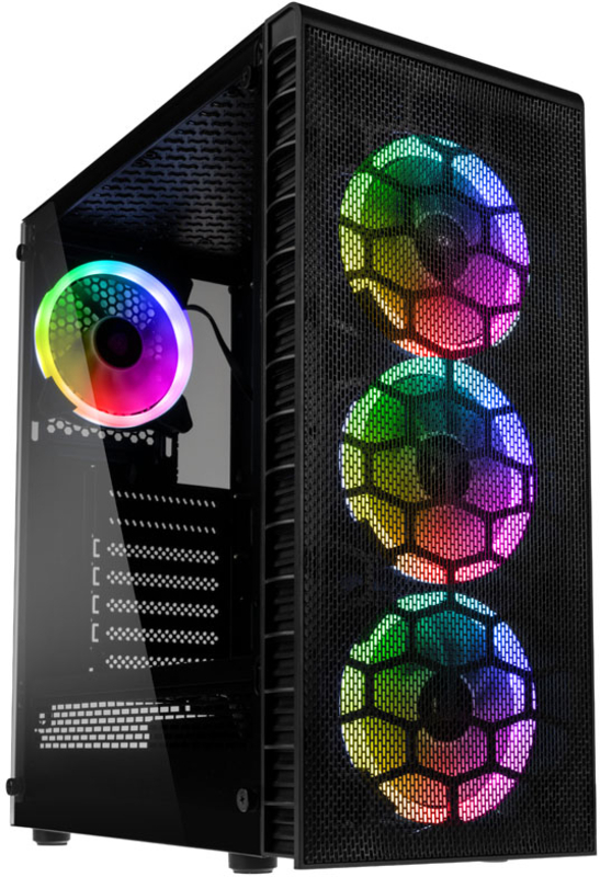 Caja ATX Kolink Observatory Lite Mesh RGB Vidrio Templado