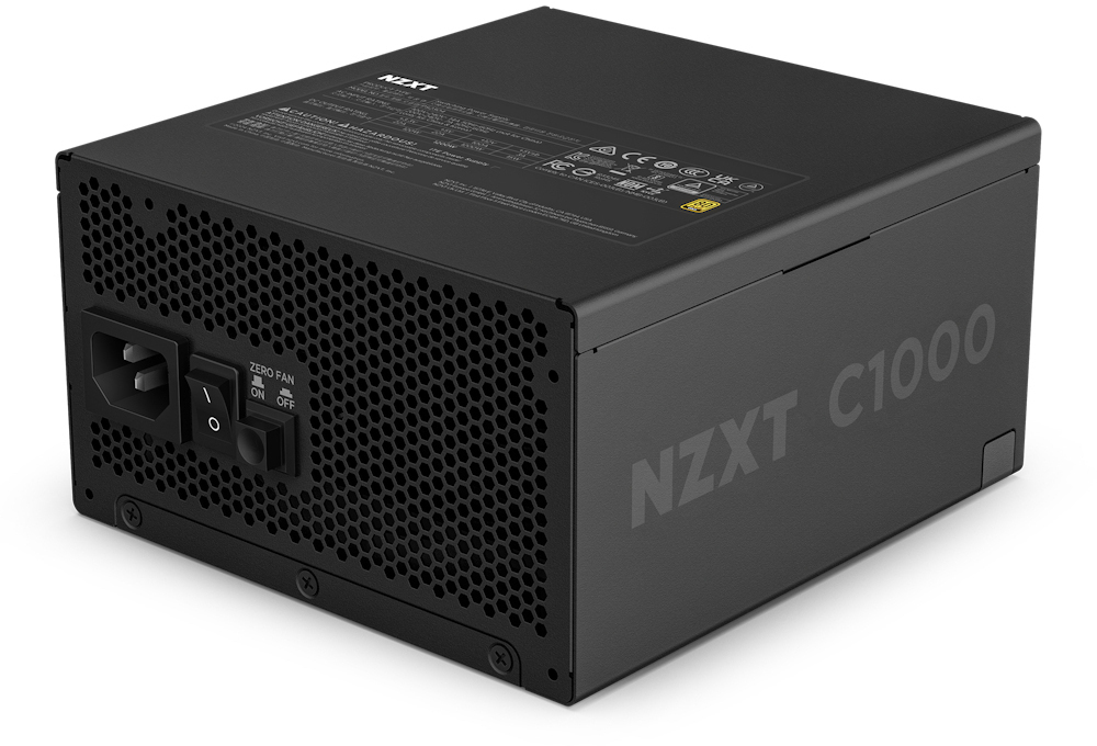 NZXT - Fuente Alimentación NZXT 1000W 80+ Gold ATX 3.1 PCIe 5.1