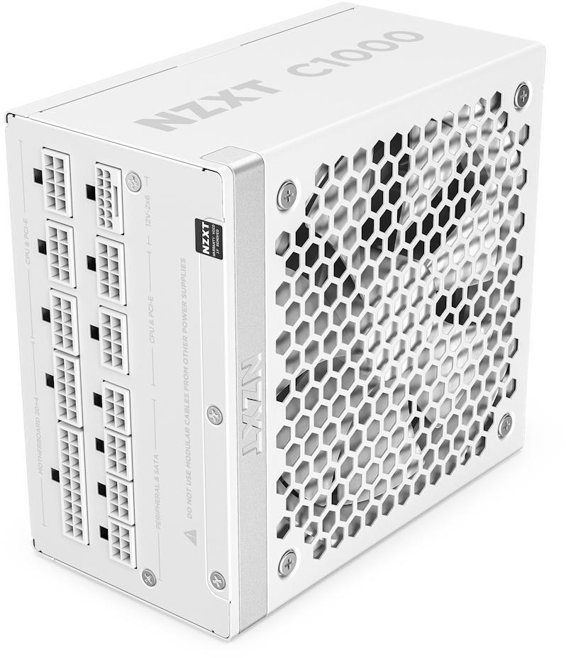 Fuente Alimentación NZXT 1000W 80+ Gold ATX 3.1 PCIe 5.1 Blanca