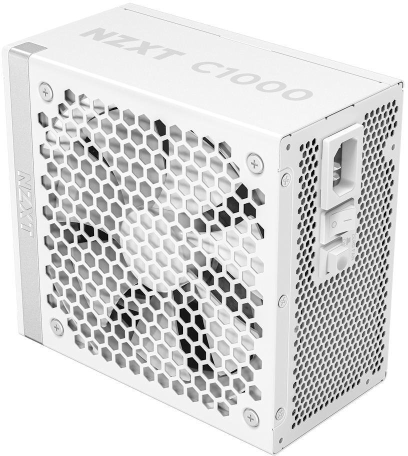 NZXT - Fuente Alimentación NZXT 1000W 80+ Gold ATX 3.1 PCIe 5.1 Blanca