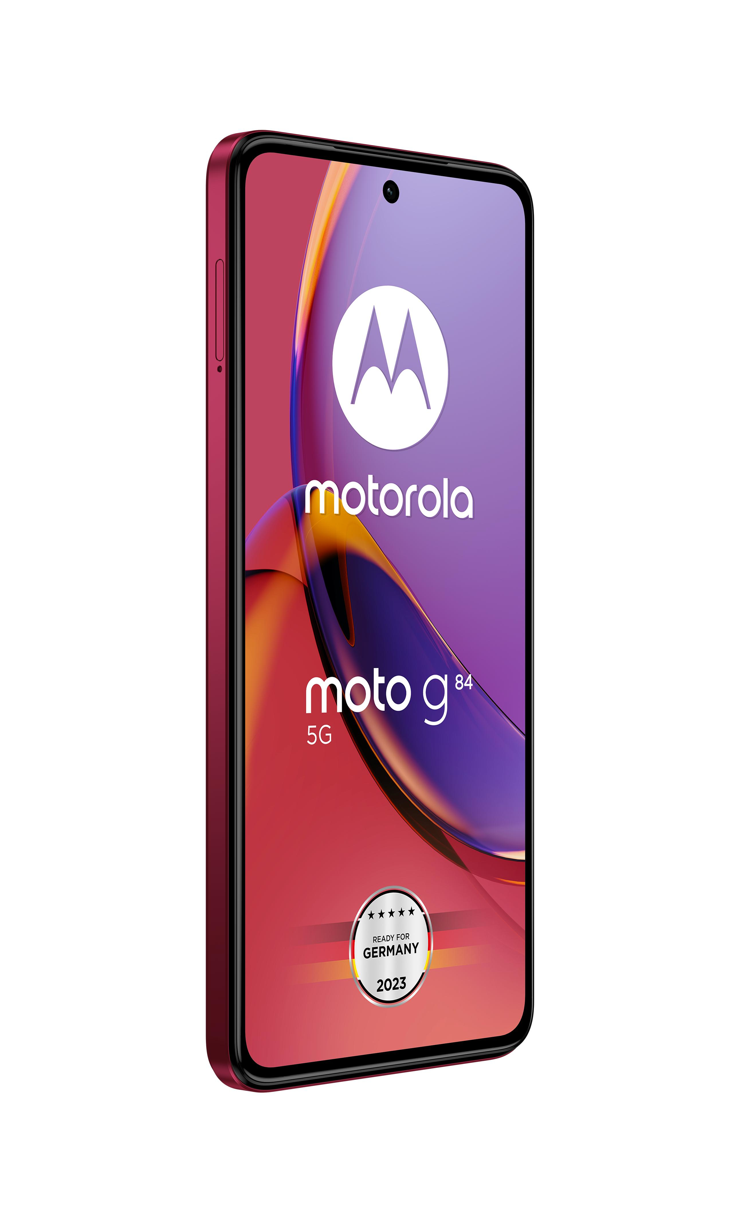 Motorola - Smartphone Motorola Moto G84 5G 6.5" (12 GB/256 GB) 120Hz Dual Sim Magenta