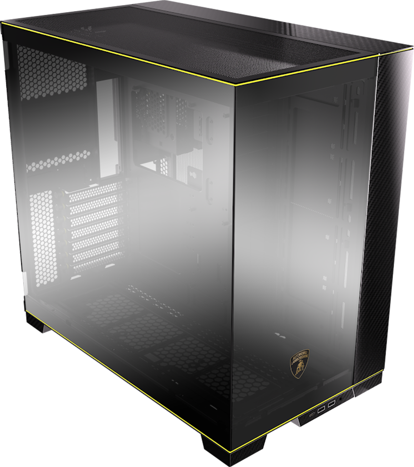 Lian Li - Caja E-ATX Lian Li O11 Dynamic Evo RGB Negro x Lamborghini Vidrio Templado