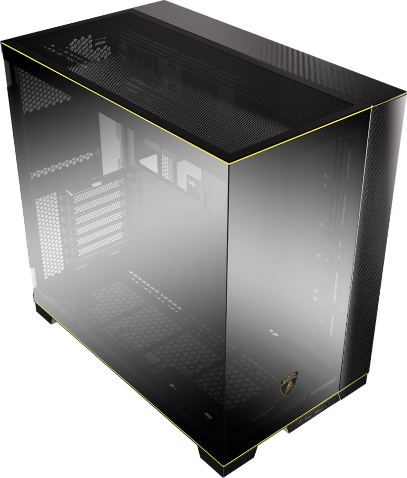 Lian Li - Caja E-ATX Lian Li O11 Dynamic Evo RGB Negro x Lamborghini Vidrio Templado