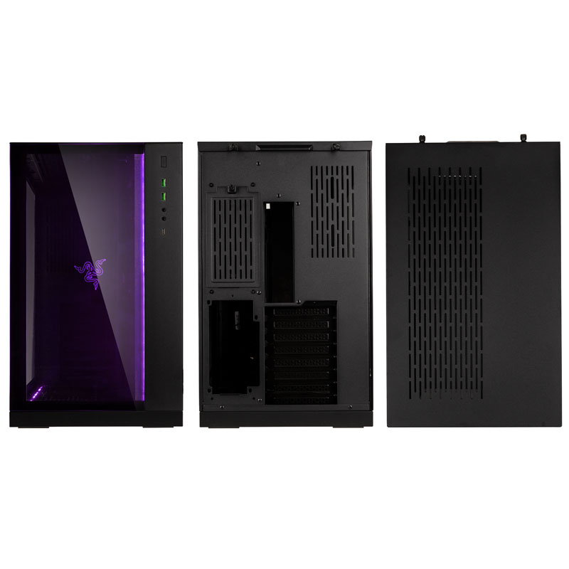 Lian Li - Caja E-ATX Lian Li O11 Dynamic Razer Edition Negro Vidrio Templado