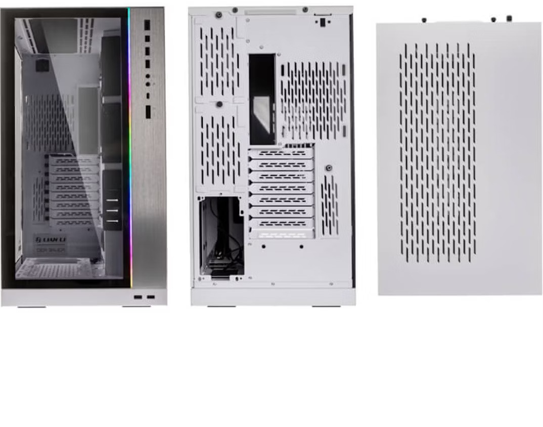 Lian Li - ** B Grade ** Caja E-ATX Lian Li O11 Dynamic ROG XL Edition Blanco Vidrio Templado