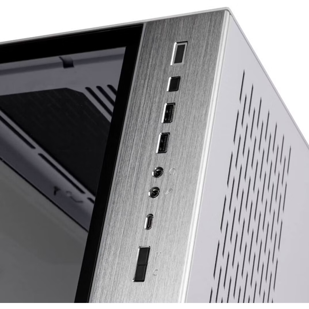 Lian Li - ** B Grade ** Caja E-ATX Lian Li O11 Dynamic ROG XL Edition Blanco Vidrio Templado