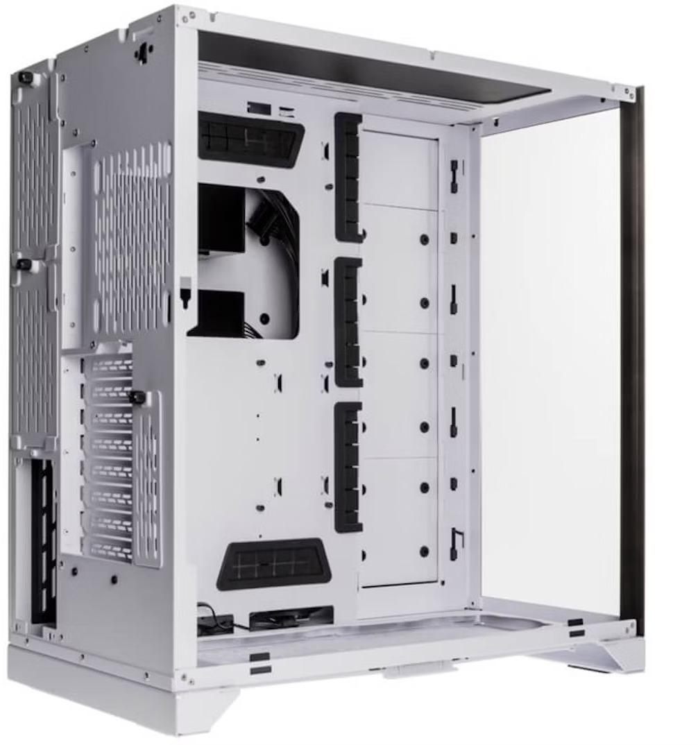 Lian Li - ** B Grade ** Caja E-ATX Lian Li O11 Dynamic ROG XL Edition Blanco Vidrio Templado