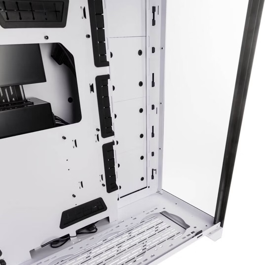 Lian Li - ** B Grade ** Caja E-ATX Lian Li O11 Dynamic ROG XL Edition Blanco Vidrio Templado