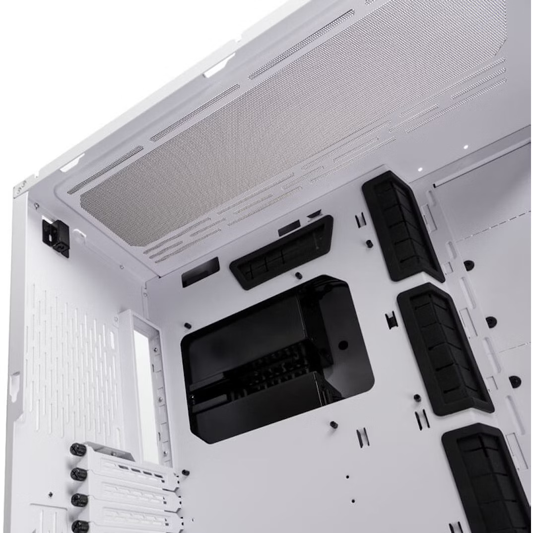 Lian Li - ** B Grade ** Caja E-ATX Lian Li O11 Dynamic ROG XL Edition Blanco Vidrio Templado