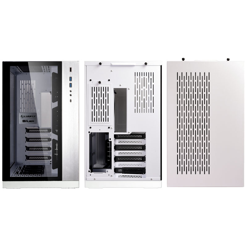 Lian Li - Caja E-ATX Lian Li O11 Dynamic Blanco Vidrio Templado