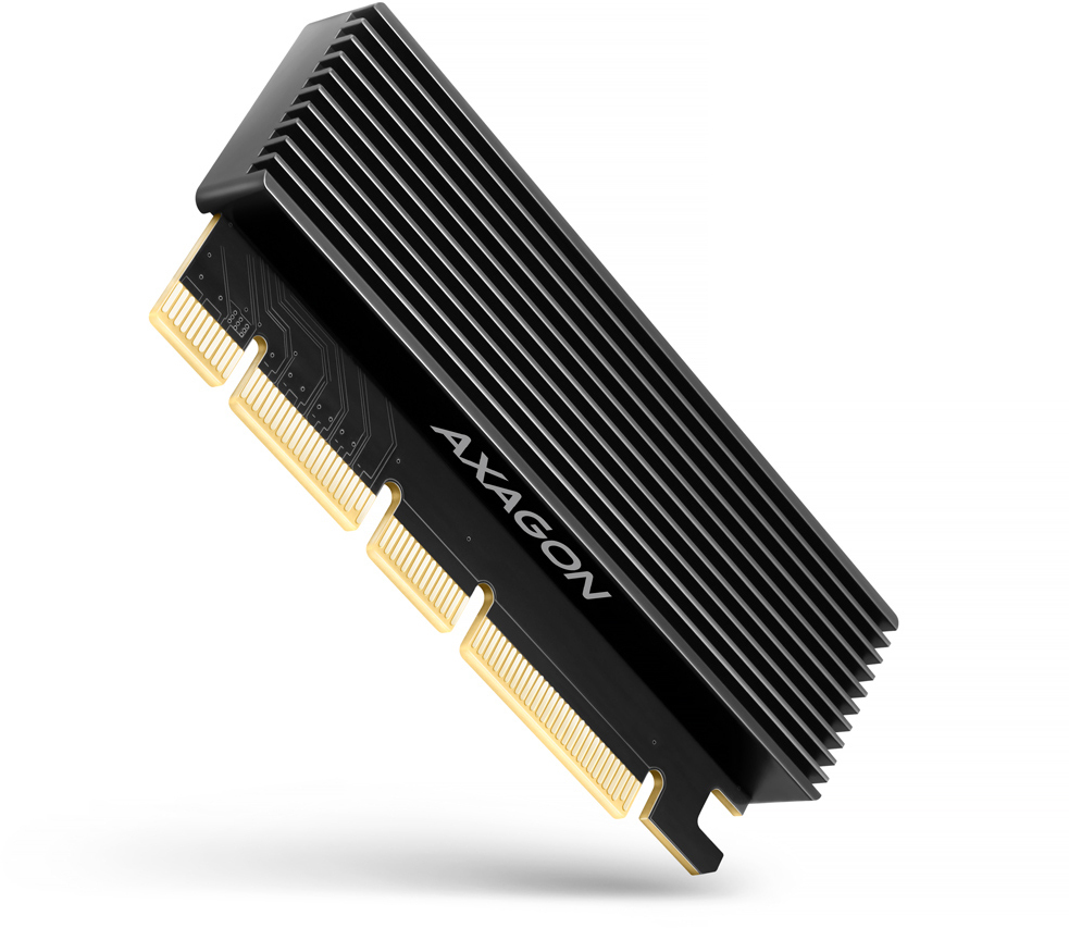 AXAGON - Adaptador PCIe 3.0 AXAGON PCEM2-XS  16x - M.2 SSD NVMe