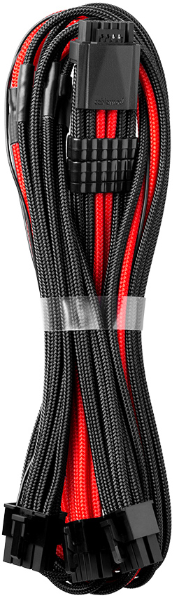 CableMod - Cable CableMod C-Series Pro ModMesh 12VHPWR 3x PCI-e para Corsair 60cm Negro e Rojo