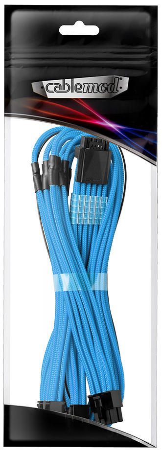 Cable CableMod C-Series Pro ModMesh 12VHPWR 3x PCI-e para Corsair 60cm Azul Claro