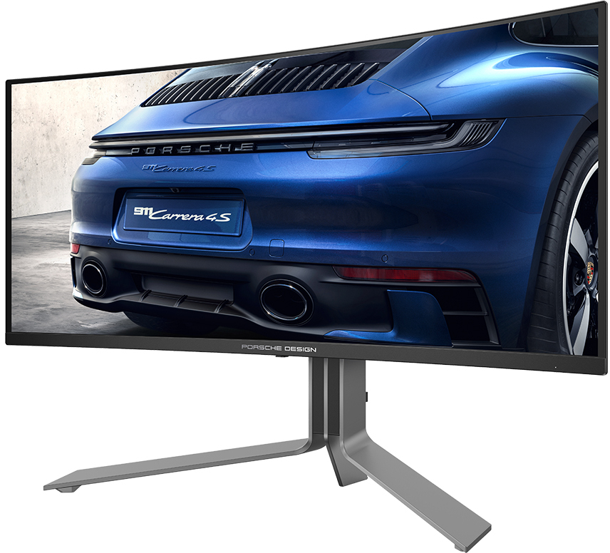 AOC - Monitor AOC AGON Porsche Design 34" PD34 QD-OLED WQHD 240Hz 0.3ms Adaptive Sync HDR True Black 400